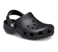 Crocs Kids Unisex Toddler Classic Croslite Rubber Black Loafers - Size UK 4
