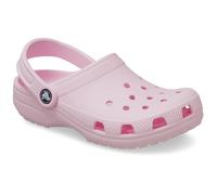 Crocs Kids Unisex Toddler Classic Croslite Rubber Pink Milk Loafers Resin - Size UK 8
