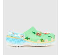 Crocs Light Green Classic Animal Crossing Clog Junior Sandals UK 11 (EU 29)