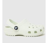 Crocs Light Green Classic Clog Toddler Sandals UK 9 (EU 26)