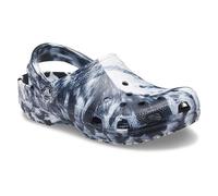 Crocs Unisex Clogs, White Black, 3 UK Men / 4 UK Women