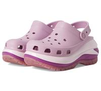 Women's Crocs 207988-5BX MEGA CRUSH Womens Clogs Hydrangea - Pink - Size: 6