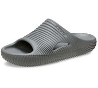 Women's Crocs Mellow Tide Recovery Synthetic Slate Grey Slides - Size: UK 4 / eu 37-38 / us m5w7