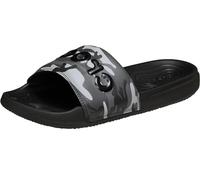 Crocs Men, All Day Camouflage Slide M, Black/Grey, 6 UK Men