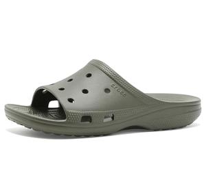 Crocs Men Classic Slide Green 13 Men