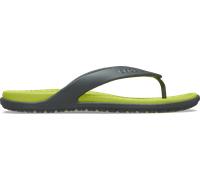 Crocs | Men | Coast | Flips | Slate Grey/Citrus | M12