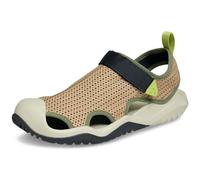 Crocs Men Sandal, Swiftwater Mesh Deck Sandal M, Sepia, 12 UK Men