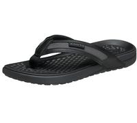 Crocs Men, Yukon Sport Flip, Black/Slate Grey, 9 UK Men