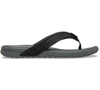 Crocs Men, Yukon Surf Flip, Slate Grey/Black, 8 UK Men