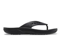 Crocs Mens Baya II Flip Flops with Lacoste Lettering in Black - Size UK 6