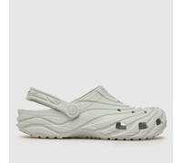 Crocs Men's Classic Erosion Clog Sandals in Light Grey, Size: 9 UK 9 (EU 44)