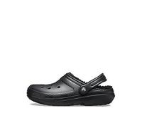 Crocs Men's Classic Lined Clog, Black, Size 8, Men Black