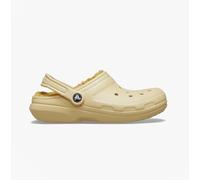 Crocs Mens Classic Lined Unisex Clogs Sesame - Beige Resin - Size 3-4 (UK Shoe)