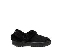 Crocs Men's Classic Unfurgettable Sueded Clog Sandal, Black, Size 7, Men Black