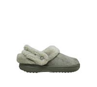 Crocs Men's Classic Unfurgettable Sueded Clog Sandal, Grey, Size 9, Men Grey