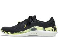 Crocs Mens Literide 360 Marbled Pacer Clog, Black Citrus, 6 UK