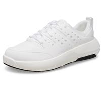 Crocs Men's On The Clock Work Sneaker White/White Size 8 UK Men