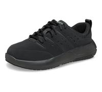 Crocs Men's On The Clock Work Sneakers, Black/Black/Black, 9.5 Wide