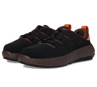 Crocs Men's On The Clock Work Sneakers, Black/Coffee, 12