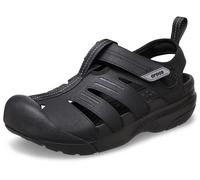 Crocs Men's Sandal, Yukon Fisherman, Black, 8 UK Men