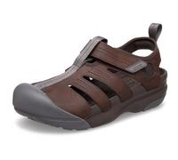 Crocs Men's Sandal, Yukon Fisherman, Espresso, 11 UK Men