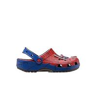 Crocs Men's Spiderman Web Classic Clog Sandal, Multi, Size 9, Men Print