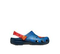 Crocs Men's Superman Classic Clog Sandal, Multi, Size 7, Men Print
