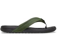 Crocs Men, Yukon Surf Flip, Army Green/Black, 11 UK Men