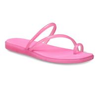 Crocs Miami Jely Toe Loop Eva Women's Pink Lemonade Sandals UK 5