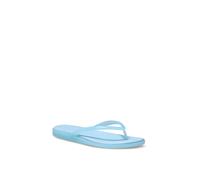 Crocs Miami Round Toe Flip Flop In Light Blue Light Blue