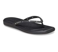 Crocs Miami Studded Flip Thermoplastic Women's Black Flip Flops - UK 4 / EU 36/37 / US W6