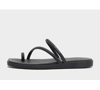 Crocs Women's Miami Toe Loop Sandal Flat, Black, 6 UK