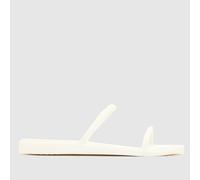 Crocs Miami Two Strap Sandals in White UK 8 (EU 42)