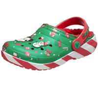 Crocs Mickey Xmas Lined Classic Clogs UK 12 Green