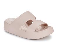 Crocs Mules / Casual Shoes Getaway Platform H-Strap in Beige 5