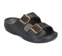 Crocs Mules / Casual Shoes SATURDAY METALLIC BUCKLE SANDAL W in Black 9