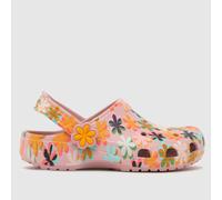 Crocs Multi Classic Flower Power Clog Girls Junior Sandals UK 11 (EU 29)