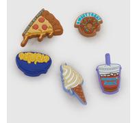 Crocs Multi Jibbitz Funny Foods 5 Pack One Size