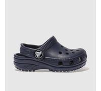 Crocs Navy Classic Clog Toddler Sandals UK 6