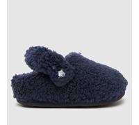 Crocs Navy Classic Cozzzy Boys Toddler Slippers UK 7 (EU 24)
