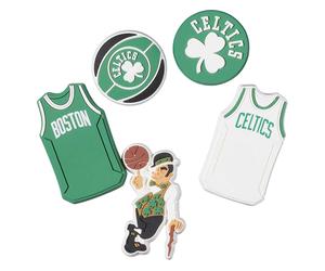 Crocs Nba Boston Celtics Nba Boston Celtics Jibbitz 5er Pack Merch Green
