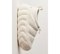 Crocs Overpuff Shorty Slip-Ons at Free People in Chalk, Size: US 7 - female