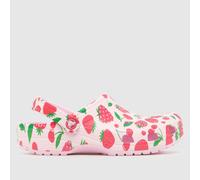 Crocs Pale Pink Classic Berry Clog Girls Junior Sandals UK 11 (EU 29)