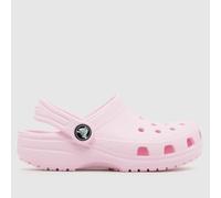 Crocs Pale Pink Classic Clog Girls Toddler Sandals UK 9 (EU 26)