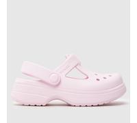 Crocs Pale Pink Classic Mary Jane Clog Girls Toddler Sandals UK 4 (EU 20)