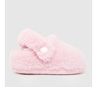 Crocs Flip flops Classic Cozzzy Slipper T in Pink 5 toddler