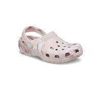 Crocs Pink Classic Marbled Clogs Pink