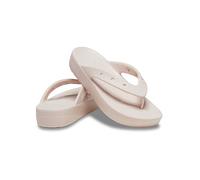 Crocs Pink Classic Platform Flip Flops Pink