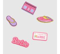 Crocs Pink Multi Jibbitz Barbie 5 Pack One Size