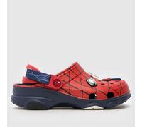 Crocs / Children's Clogs (Shoes) Team SpiderMan All TerrainClgK in Red 4 kid
